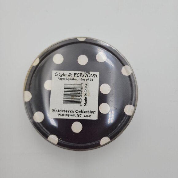 Mainstreet Collections Rudolph with Dots Paper Coasters Unused - Picture 10 of 10